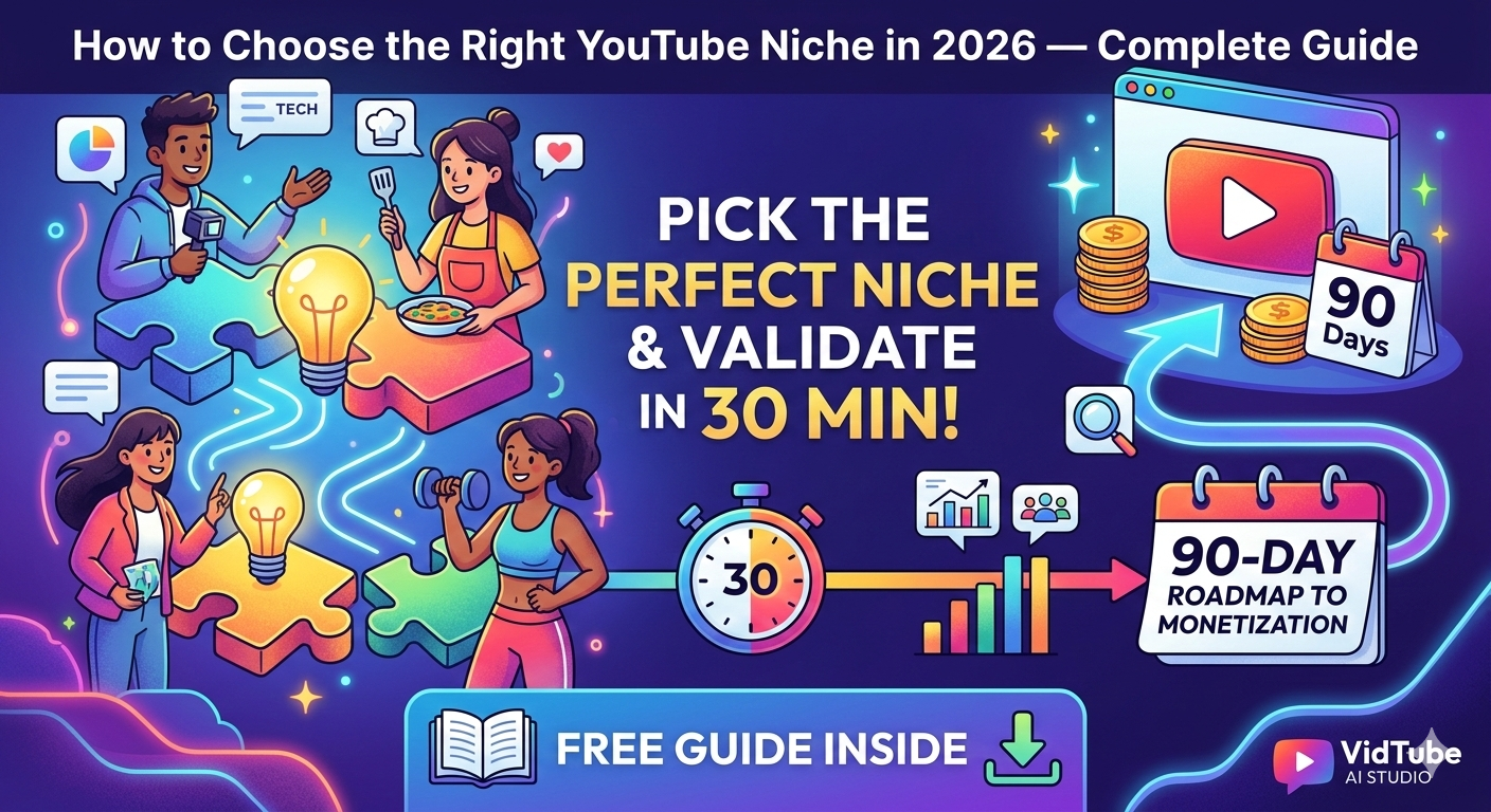 How to Choose the Right YouTube Niche in 2026 — Complete Guide