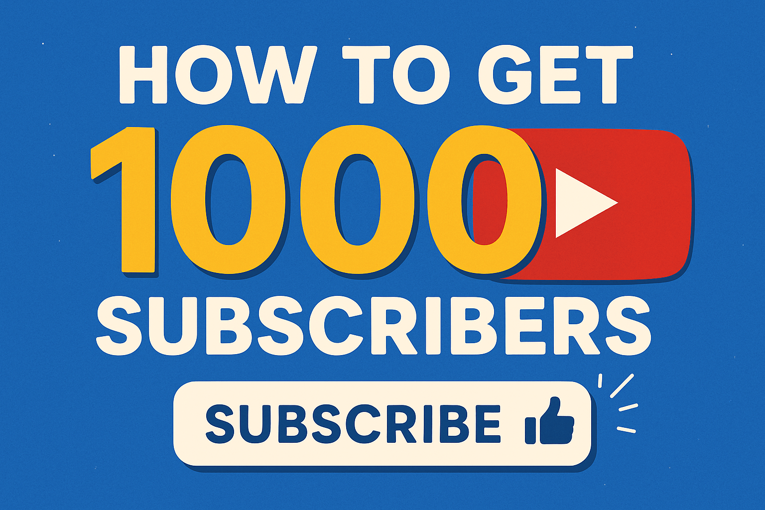 10 Proven Strategies to Get Your First 1000 Subscribers